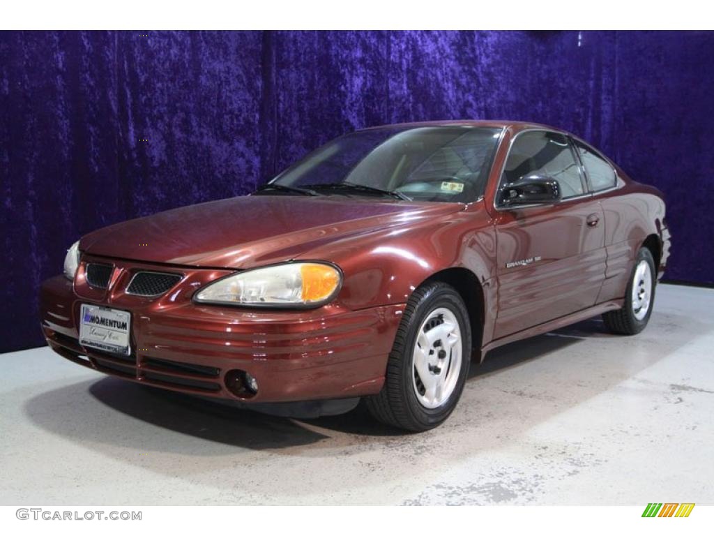 2000 Grand Am SE Coupe - Auburn Mist Metallic / Dark Taupe photo #13