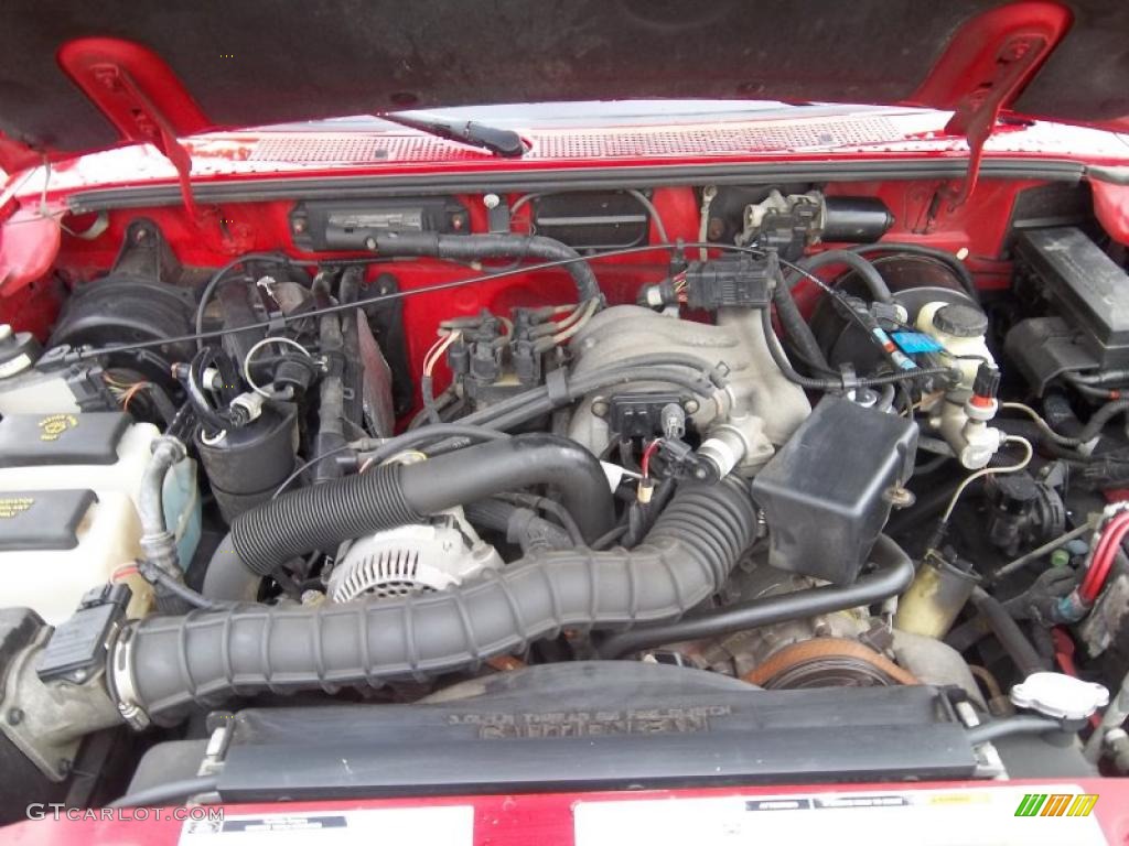 1998 Ford Ranger XLT Extended Cab 4x4 3.0 Liter OHV 12-Valve V6 Engine Photo #38770218