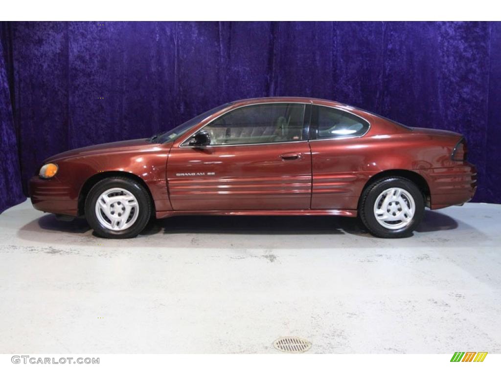 2000 Grand Am SE Coupe - Auburn Mist Metallic / Dark Taupe photo #14