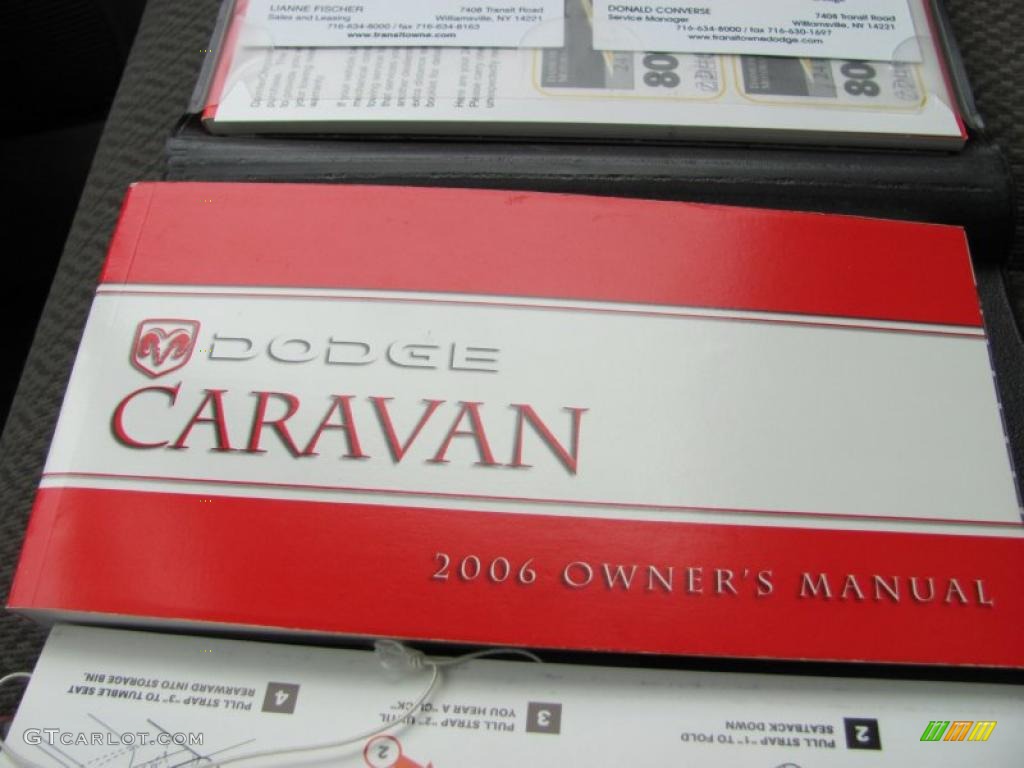 2006 Grand Caravan SXT - Brilliant Black Crystal Pearl / Medium Slate Gray photo #4