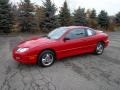 2004 Victory Red Pontiac Sunfire Coupe  photo #2