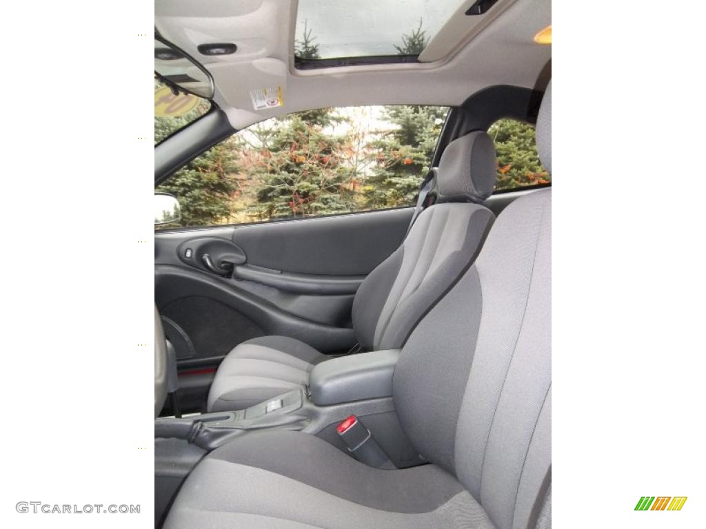 Graphite Interior 2004 Pontiac Sunfire Coupe Photo #38770734