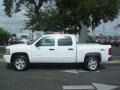 2011 Summit White Chevrolet Silverado 1500 LT Crew Cab 4x4  photo #3