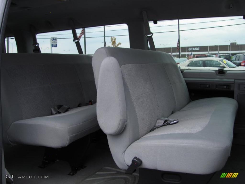 Medium Flint Grey Interior 2006 Ford E Series Van E350 XLT 15 Passenger Photo #38771778