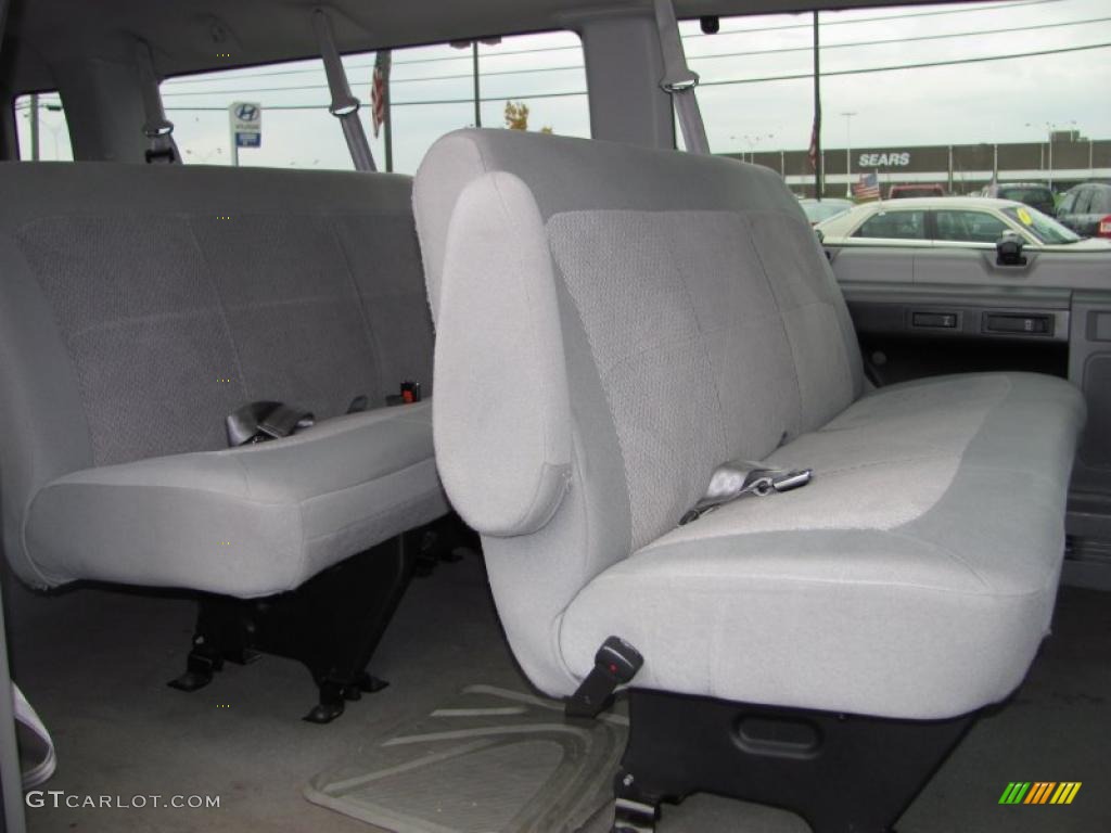 Medium Flint Grey Interior 2006 Ford E Series Van E350 XLT 15 Passenger Photo #38771794