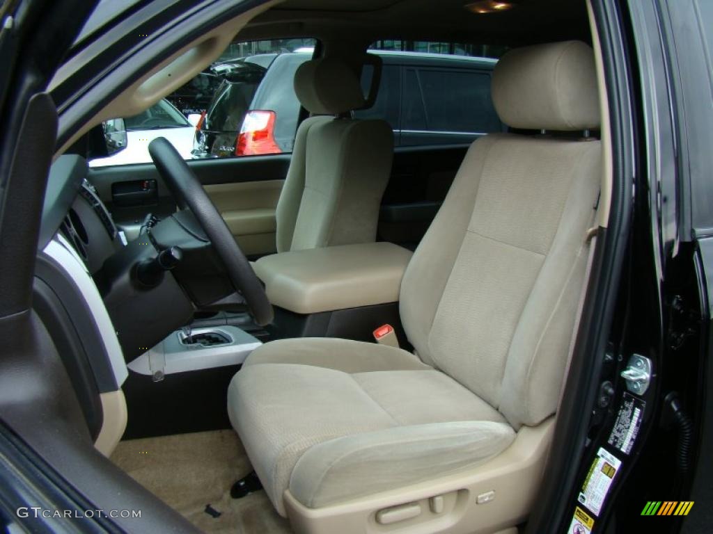 Sand Beige Interior 2008 Toyota Sequoia SR5 4WD Photo #38772534