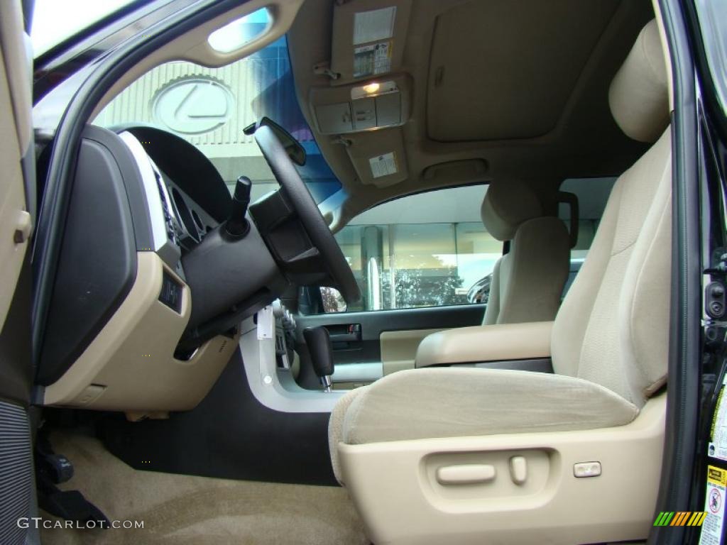 Sand Beige Interior 2008 Toyota Sequoia SR5 4WD Photo #38772550