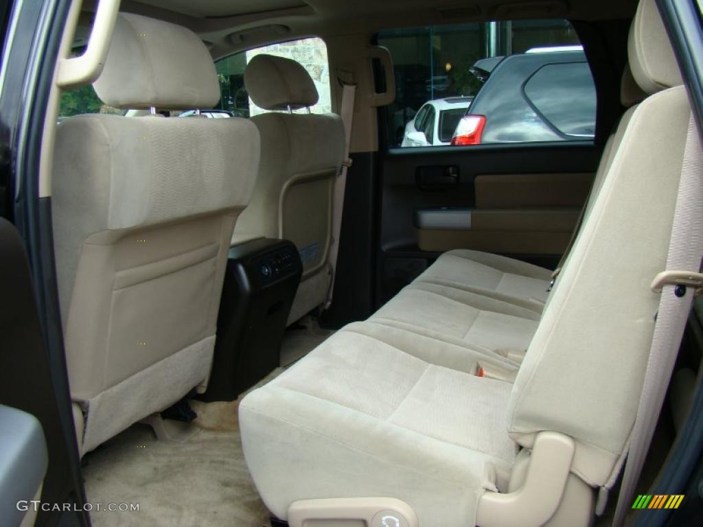 Sand Beige Interior 2008 Toyota Sequoia SR5 4WD Photo #38772606