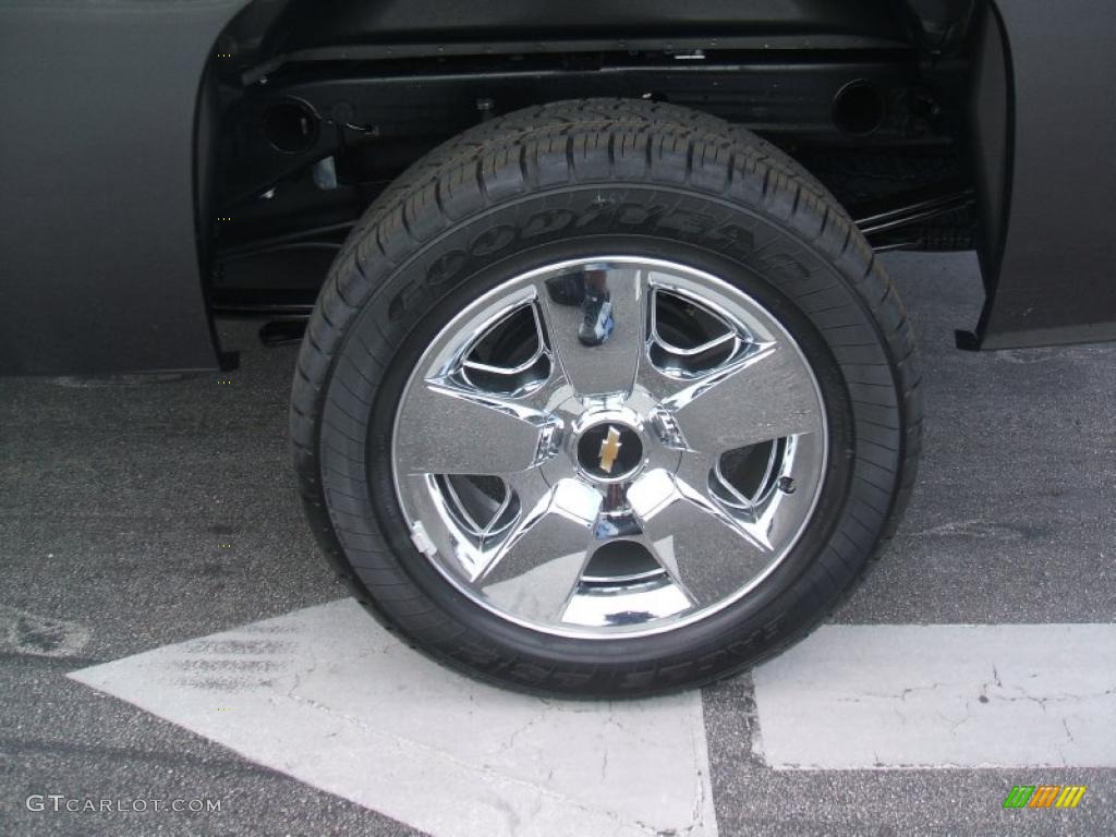 2011 Silverado 1500 LT Extended Cab - Taupe Gray Metallic / Ebony photo #6