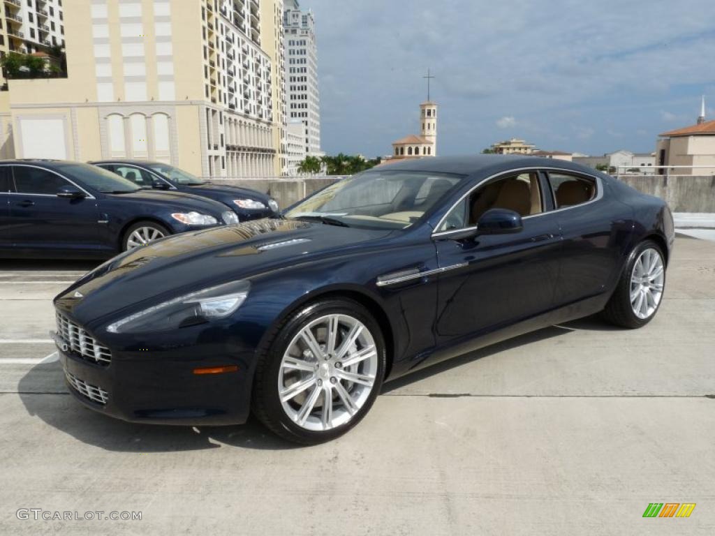 2011 Rapide Sedan - Midnight Blue / Sandstorm photo #3