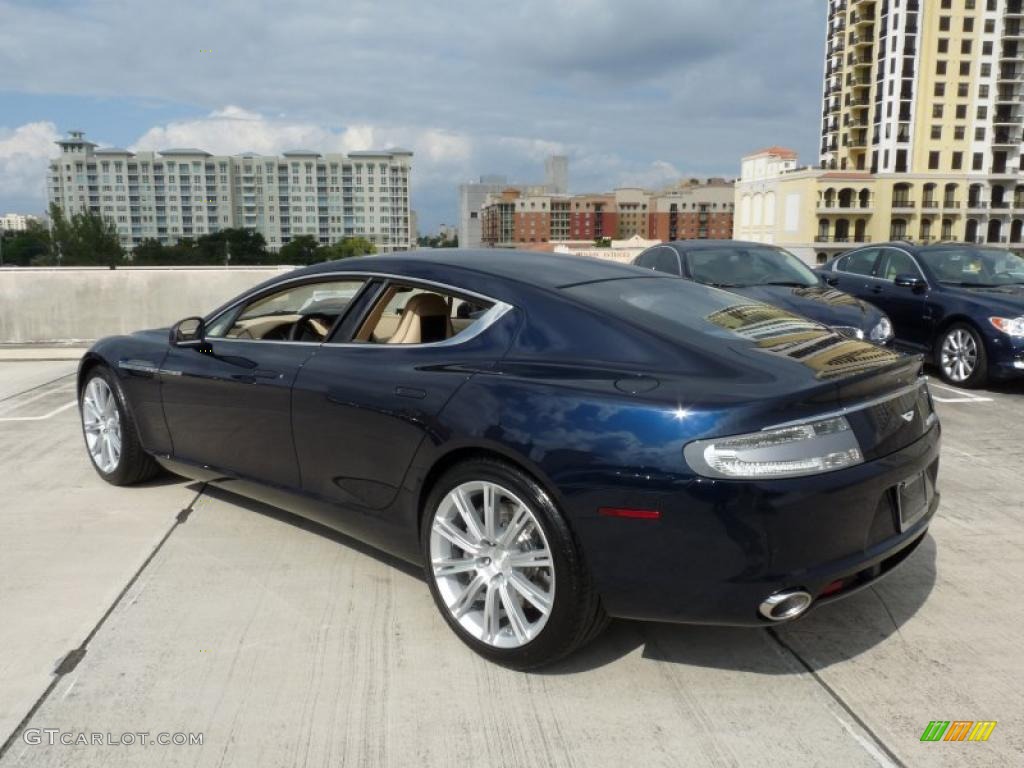 2011 Rapide Sedan - Midnight Blue / Sandstorm photo #5