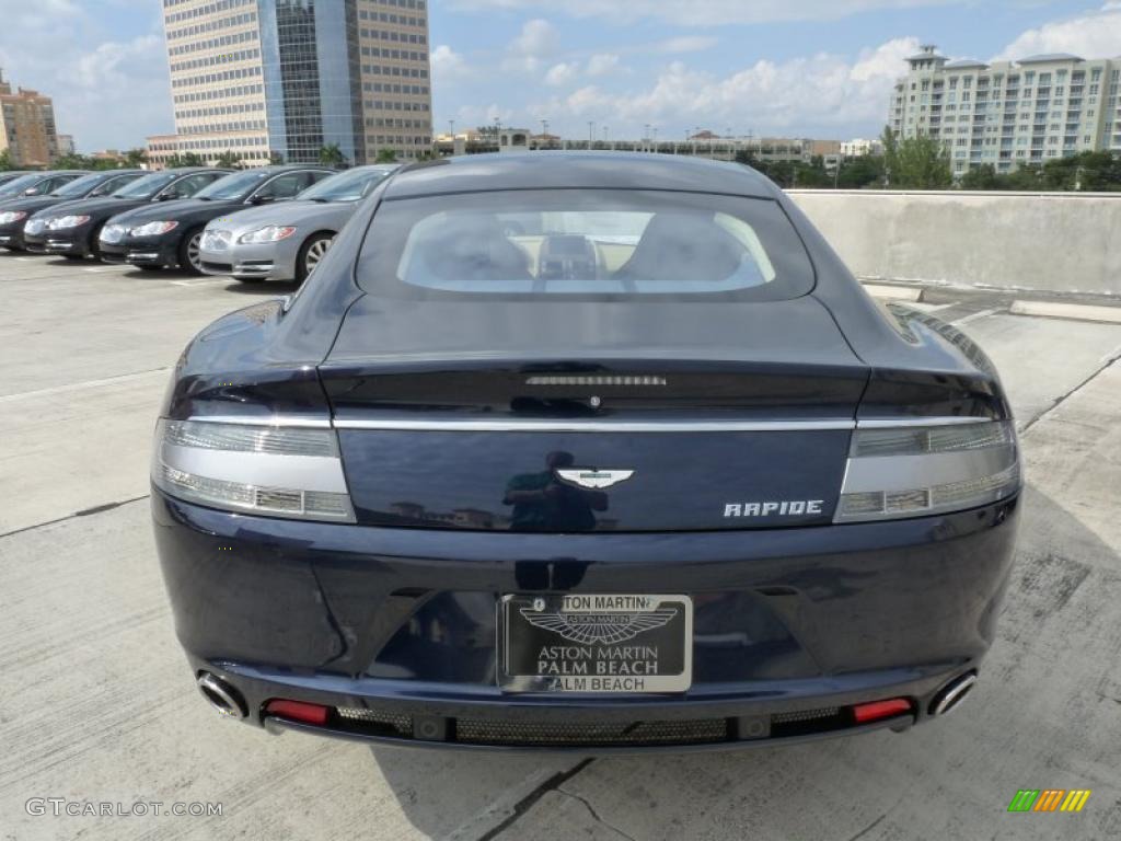 2011 Rapide Sedan - Midnight Blue / Sandstorm photo #6