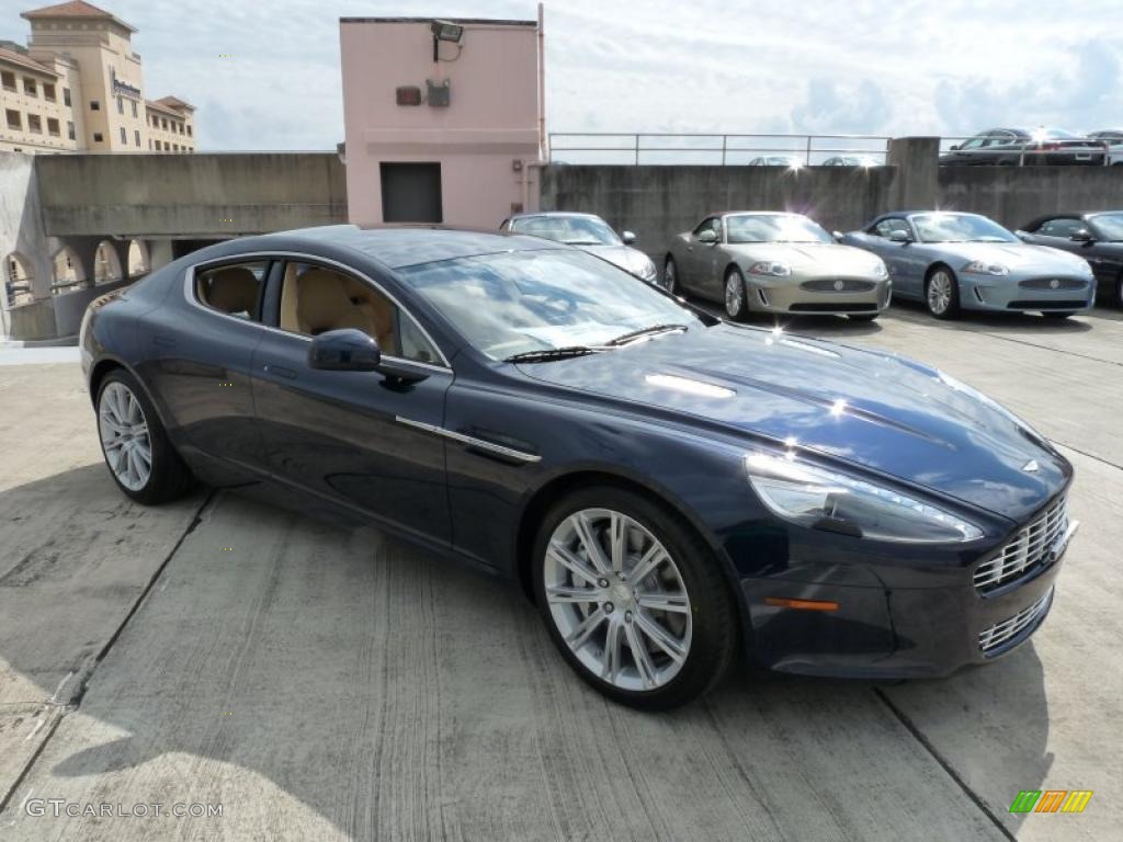 2011 Rapide Sedan - Midnight Blue / Sandstorm photo #7