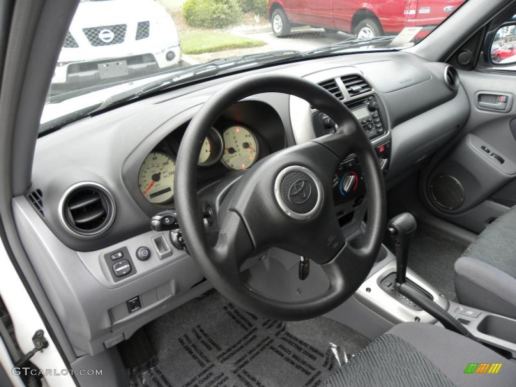 Gray Interior 2001 Toyota RAV4 4WD Photo #38773502