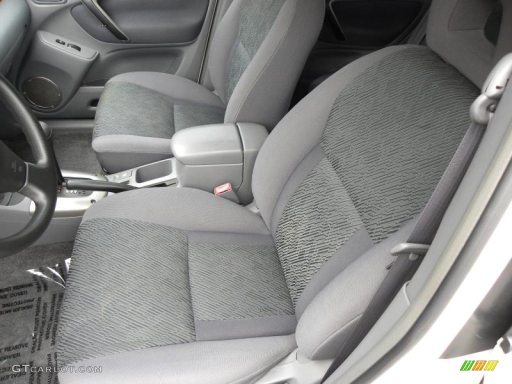 Gray Interior 2001 Toyota RAV4 4WD Photo #38773518