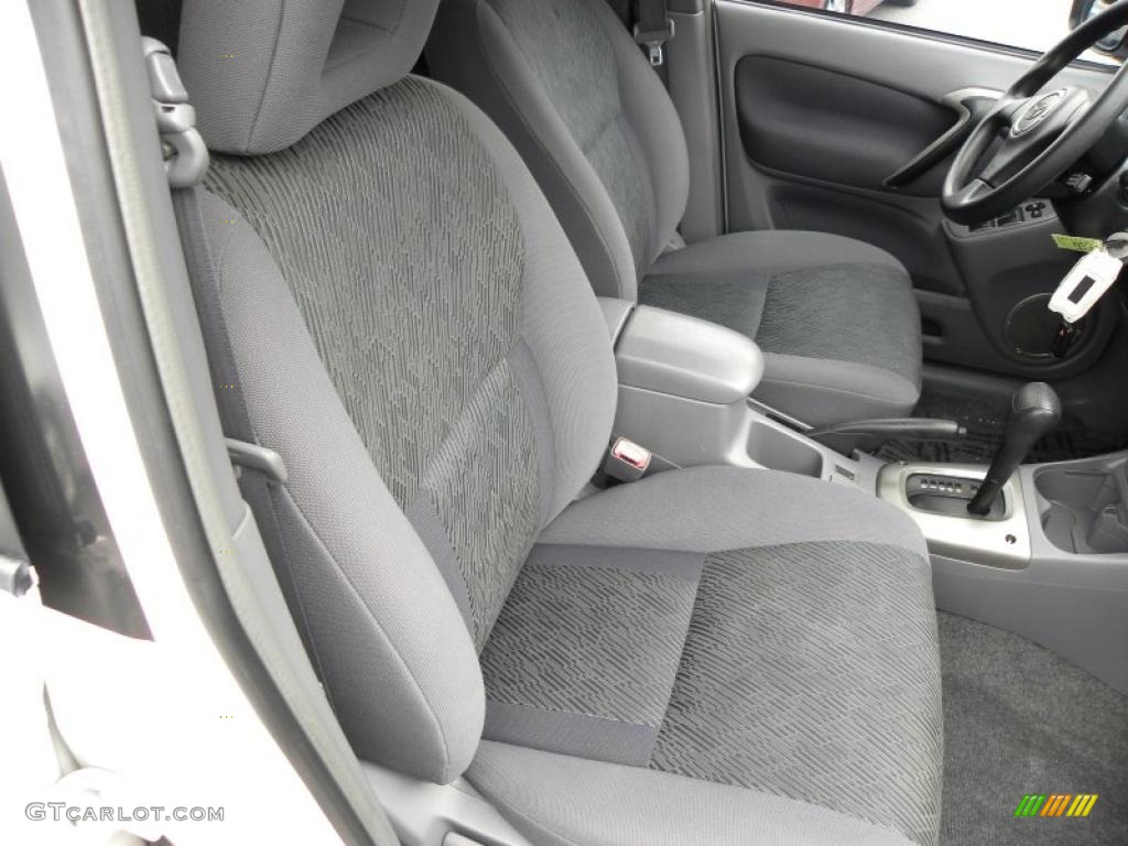 Gray Interior 2001 Toyota RAV4 4WD Photo #38773586