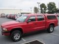 Flame Red - Dakota Sport Crew Cab 4x4 Photo No. 3