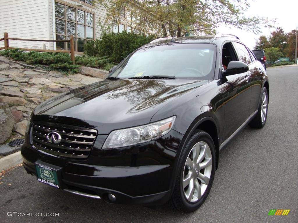 Black Obsidian 2007 Infiniti FX 35 AWD Exterior Photo #38774447