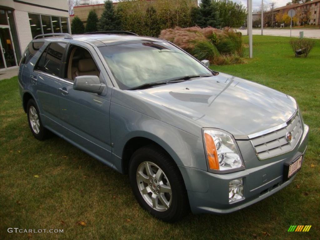 2007 SRX 4 V6 AWD - Sunset Blue / Cashmere photo #3