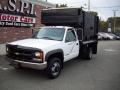 Summit White 2000 Chevrolet Silverado 3500 Regular Cab 4x4 Chassis Dump Truck