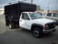 Summit White - Silverado 3500 Regular Cab 4x4 Chassis Dump Truck Photo No. 8