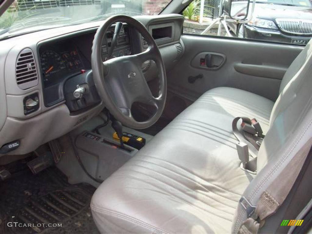 2000 Chevrolet Silverado 3500 Regular Cab 4x4 Chassis Dump Truck Interior Color Photos