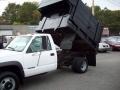 Summit White - Silverado 3500 Regular Cab 4x4 Chassis Dump Truck Photo No. 13