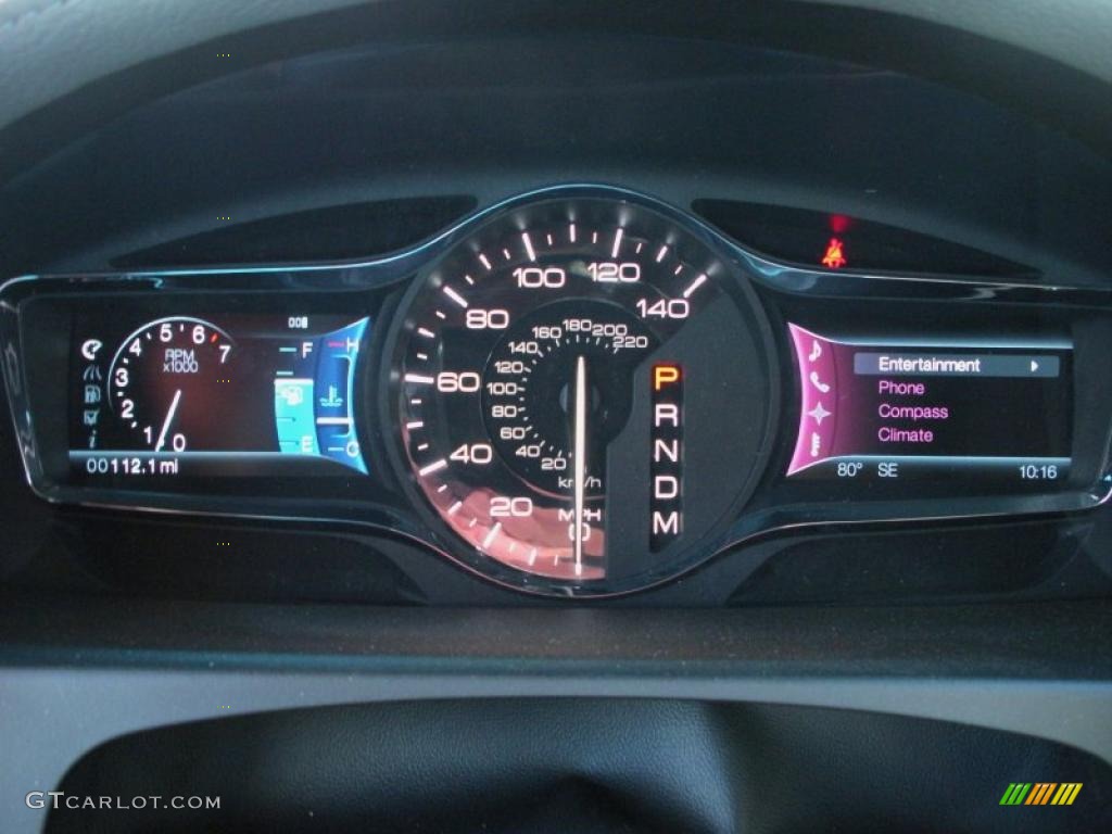 2011 Lincoln MKX FWD Gauges Photo #38776303