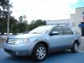 2008 Light Ice Blue Metallic Ford Taurus X SEL  photo #1