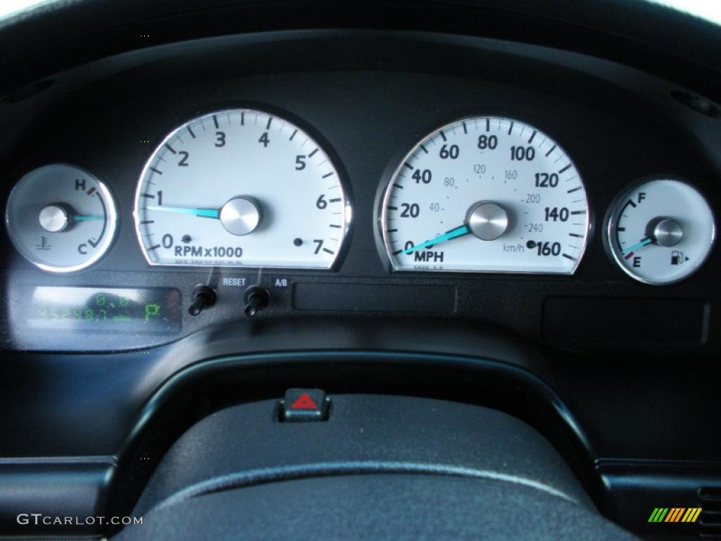 2005 Ford Thunderbird Premium Roadster Gauges Photo #38777099