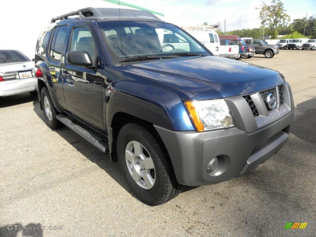 Midnight Blue Nissan Xterra