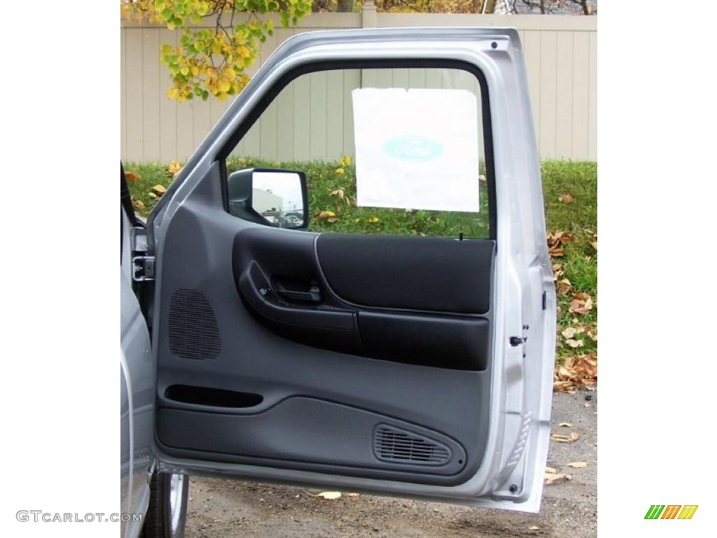 2011 Ford Ranger XL SuperCab Medium Dark Flint Door Panel Photo #38777759