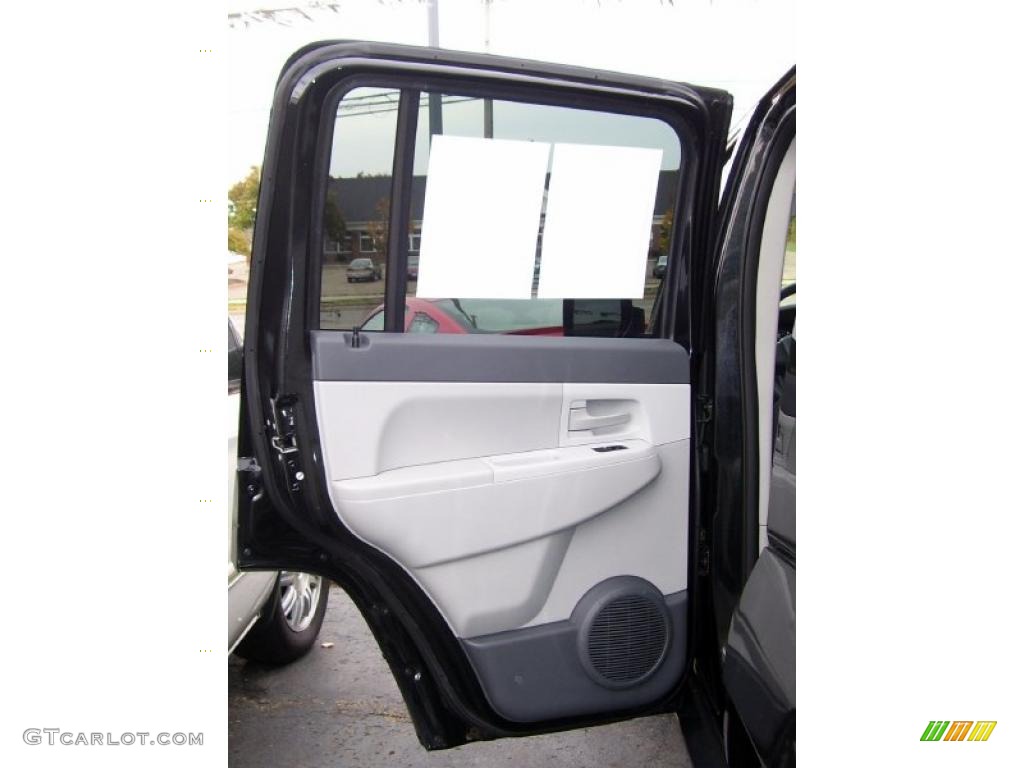 2008 Jeep Liberty Sport 4x4 Pastel Slate Gray Door Panel Photo #38778132