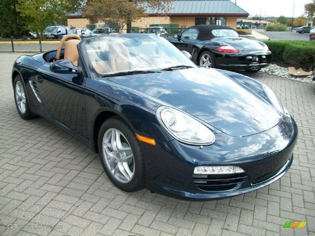 Dark Blue Metallic 2011 Porsche Boxster Standard Boxster Model Exterior Photo #38778156
