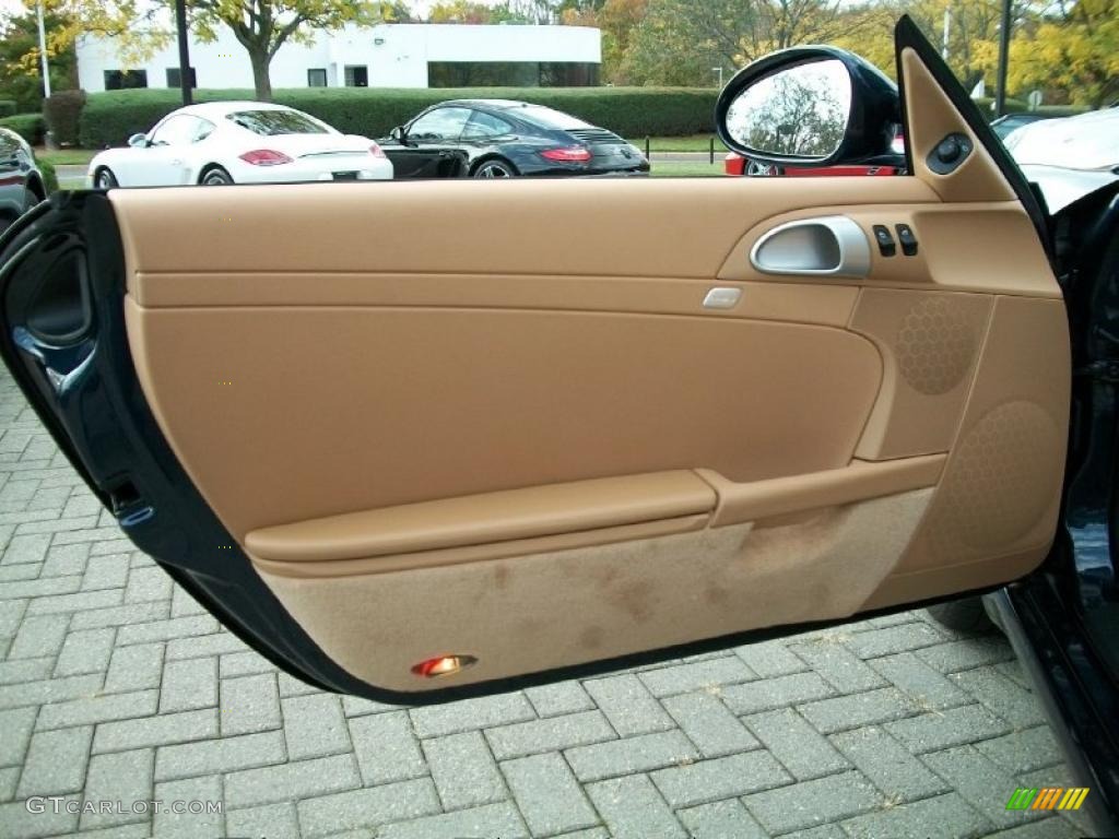 2011 Porsche Boxster Standard Boxster Model Sand Beige Door Panel Photo #38778240
