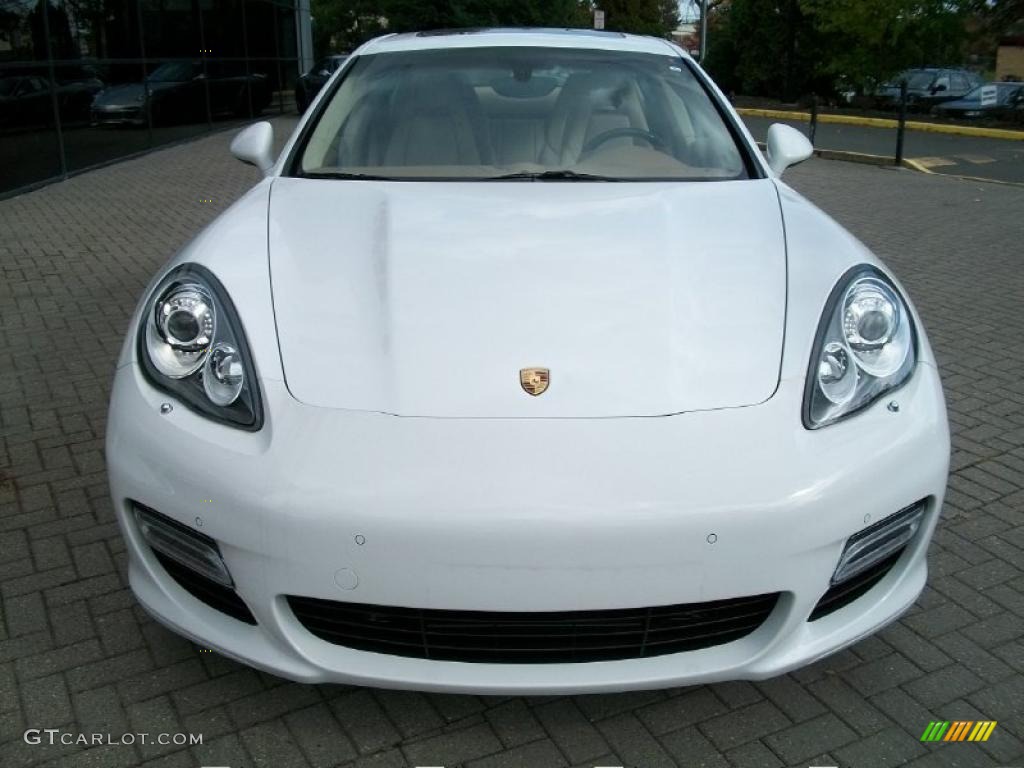 Carrara White 2011 Porsche Panamera Turbo Exterior Photo #38778524
