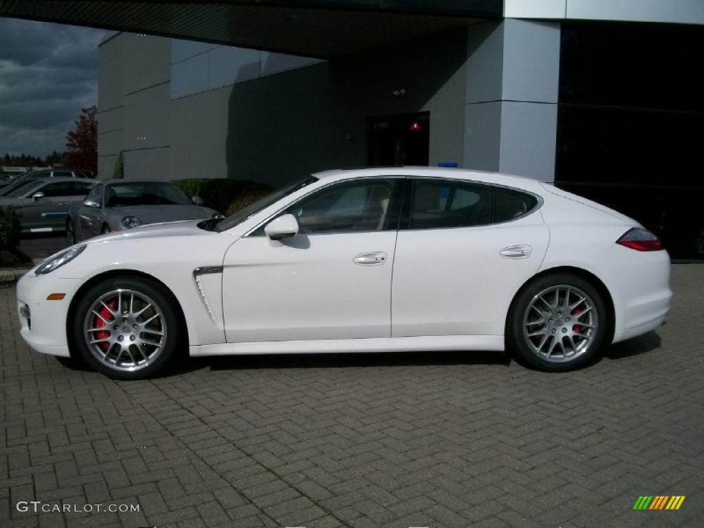 Carrara White 2011 Porsche Panamera Turbo Exterior Photo #38778758
