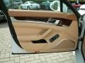 Luxor Beige 2011 Porsche Panamera Turbo Door Panel