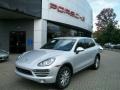 2011 Classic Silver Metallic Porsche Cayenne   photo #1