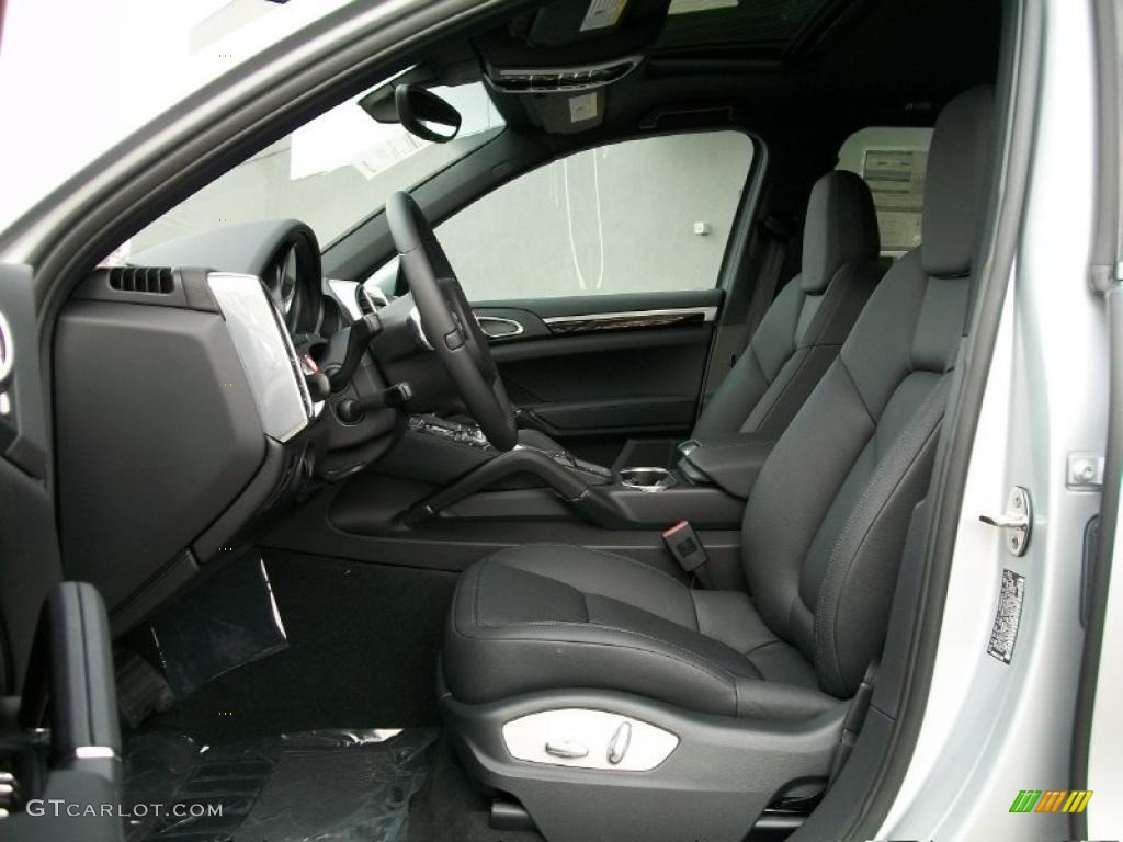 Black Interior 2011 Porsche Cayenne Standard Cayenne Model Photo #38779228
