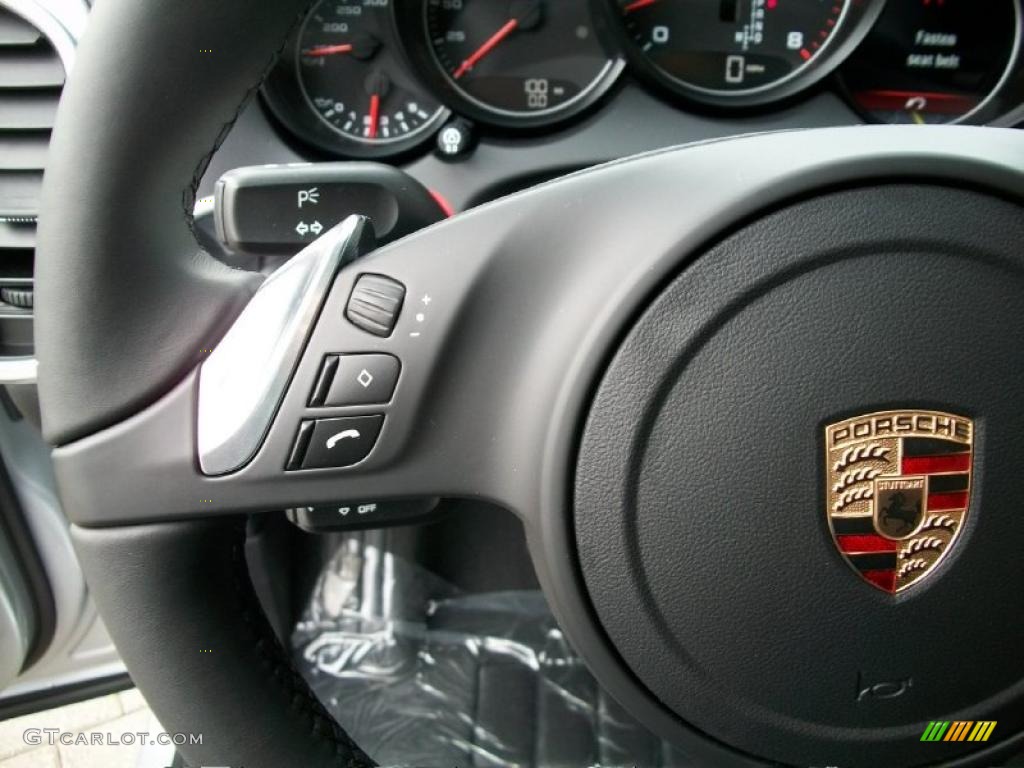 2011 Cayenne  - Classic Silver Metallic / Black photo #15