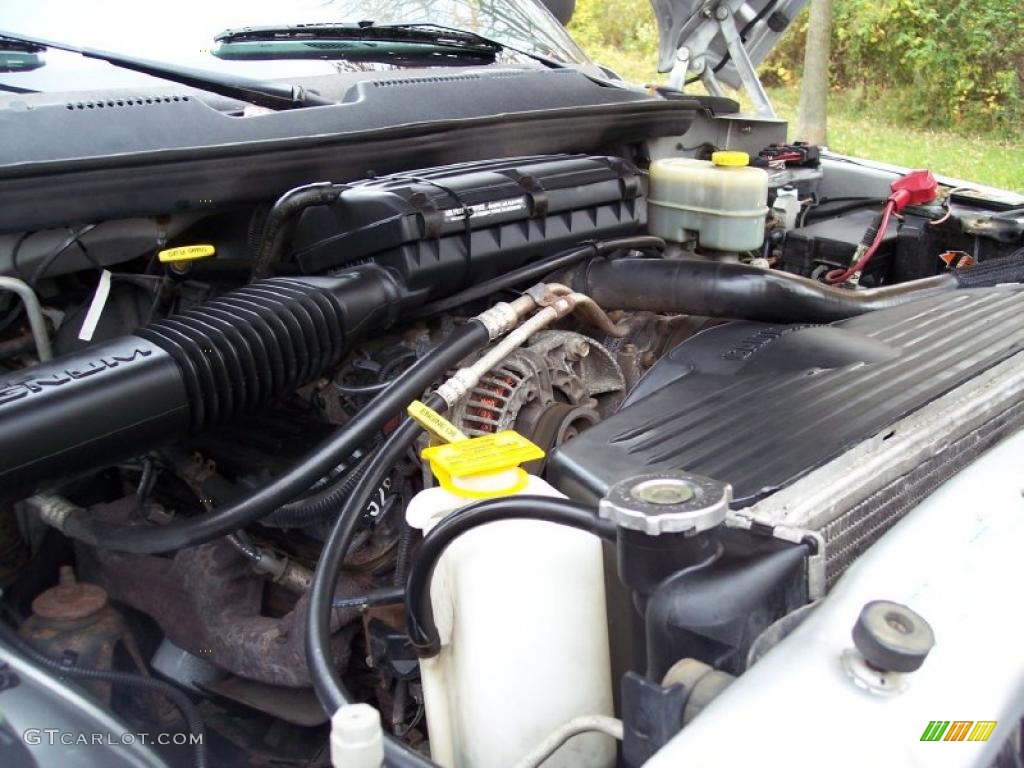 2001 Dodge Ram 2500 SLT Regular Cab 4x4 5.9 Liter OHV 16-Valve Magnum V8 Engine Photo #38779592
