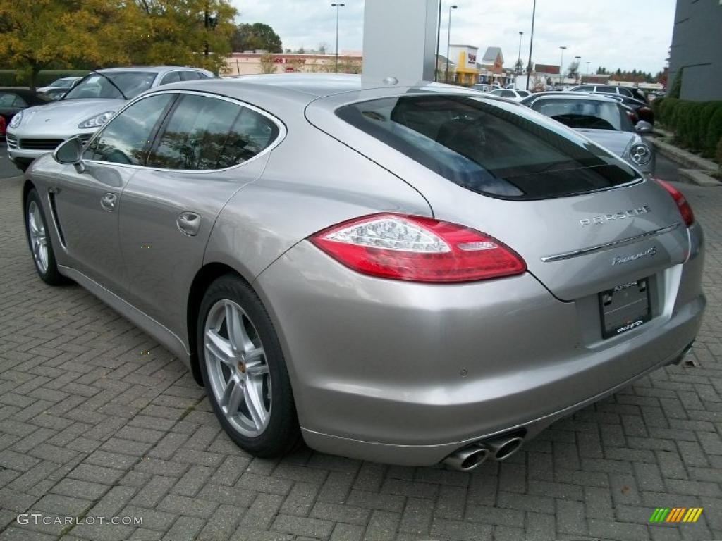 2011 Panamera 4S - Platinum Silver Metallic / Platinum Grey photo #7