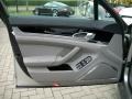 Platinum Grey 2011 Porsche Panamera 4S Door Panel