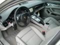 Platinum Grey 2011 Porsche Panamera 4S Interior Color