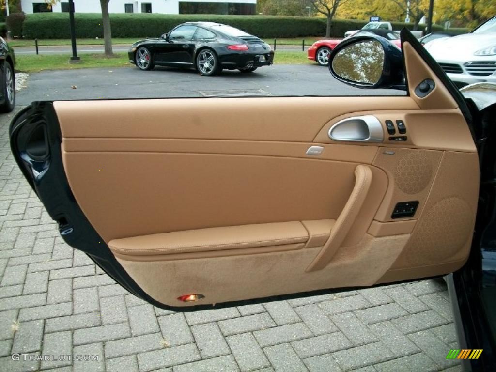 2011 Porsche 911 Carrera S Cabriolet Sand Beige Door Panel Photo #38780460