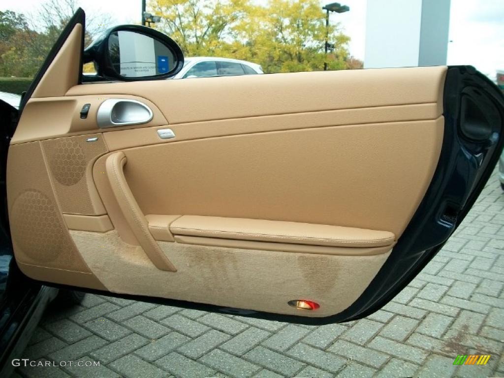 2011 Porsche 911 Carrera S Cabriolet Sand Beige Door Panel Photo #38780648