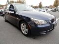 2008 Deep Sea Blue Metallic BMW 5 Series 528xi Sedan  photo #7