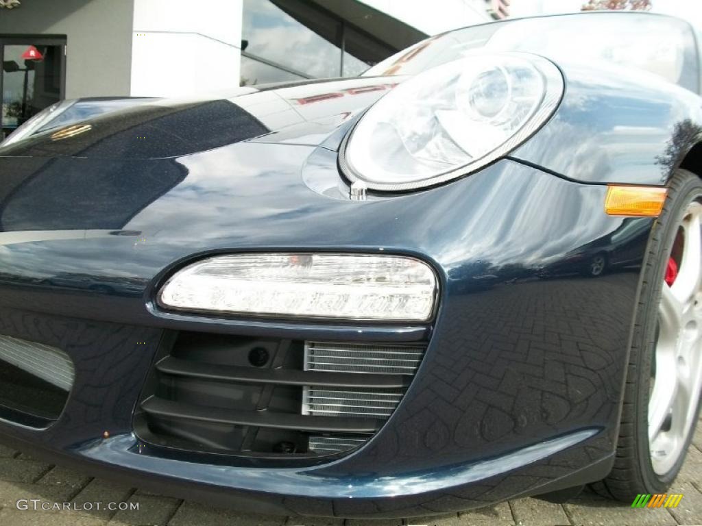 2011 911 Carrera S Cabriolet - Dark Blue Metallic / Sand Beige photo #30