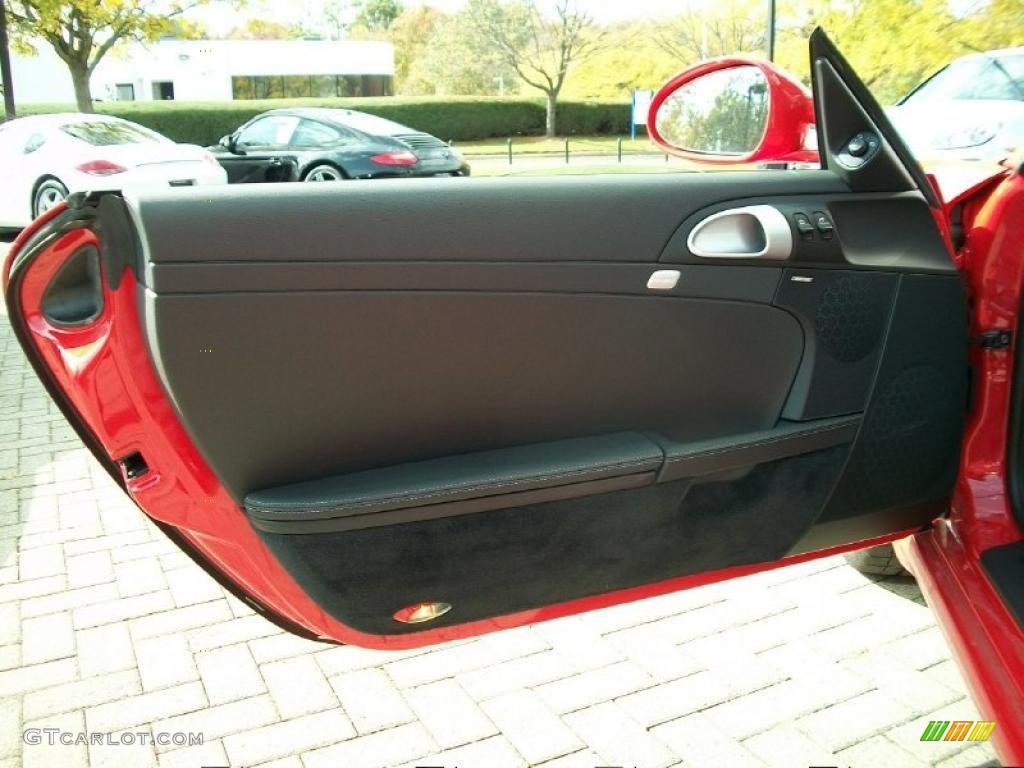 2011 Porsche Boxster S Black Door Panel Photo #38780904
